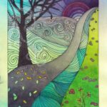 Somewhere, Wind: Greeting Card