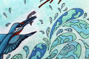Kingfisher Greeting Card - Image 3